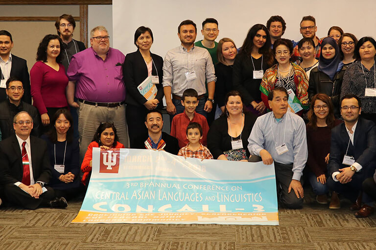 A group photo of people attending Celcar's Concall conference.