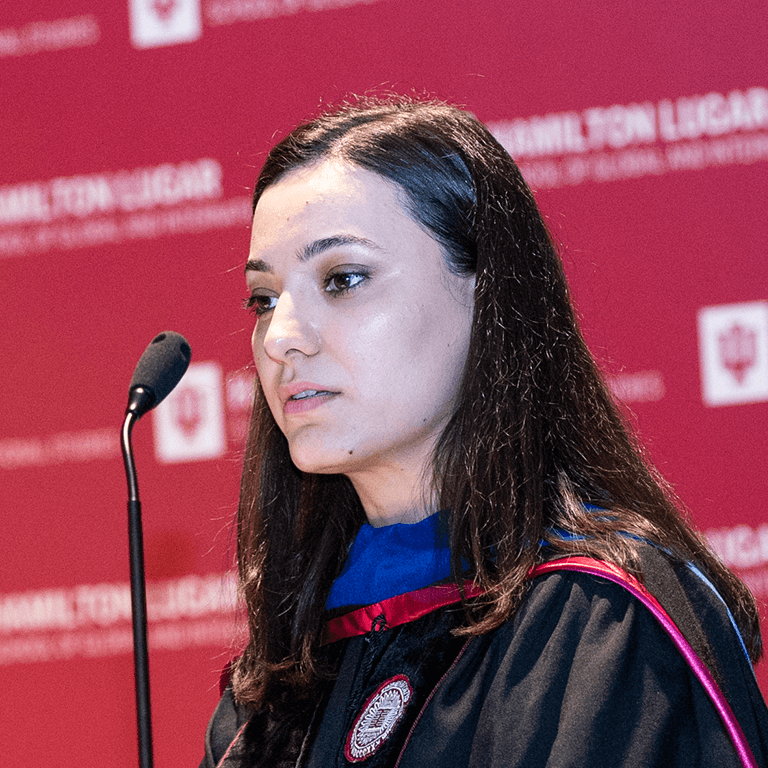 Shazanarova commencement speaker