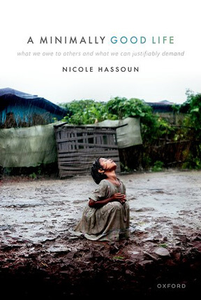 Book cover for A Minimally Good Life by Nicole Hassoun